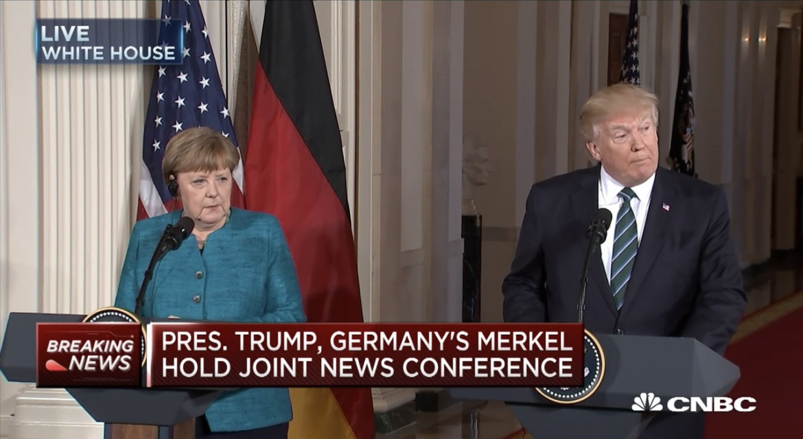 ICYMI: Trump expresses ‘strong support’ for NATO, presses Merkel on paying dues